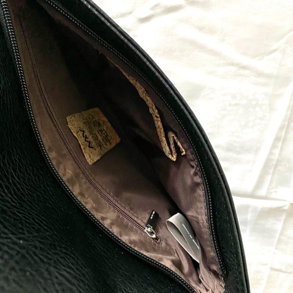 Matt and Nat Black Vegan Leather Clutch Bag - Picture 12 of 16